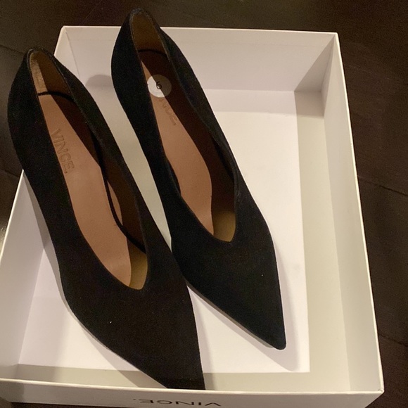 VINCE. Portia, Black Suede, 36 - Picture 6 of 6